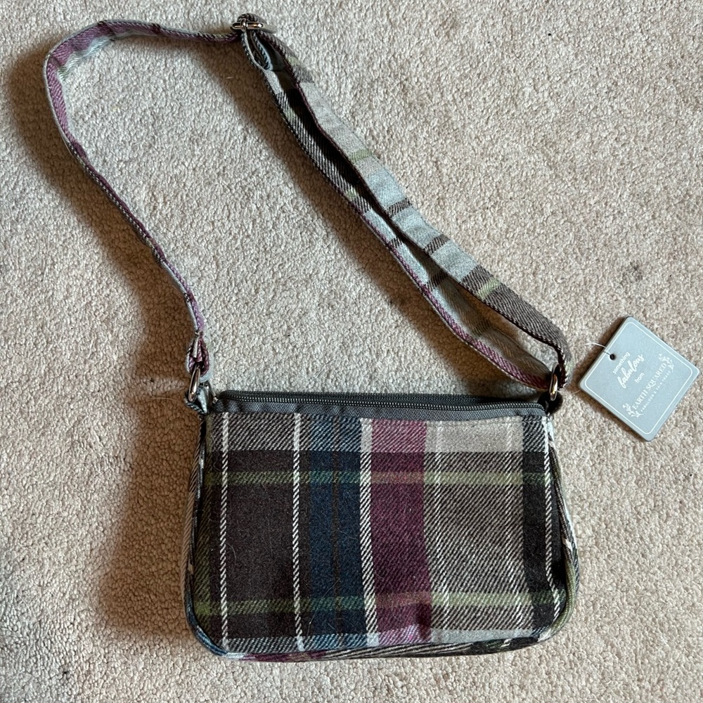 Authentic Scottish tweed handbag from Earth Squared